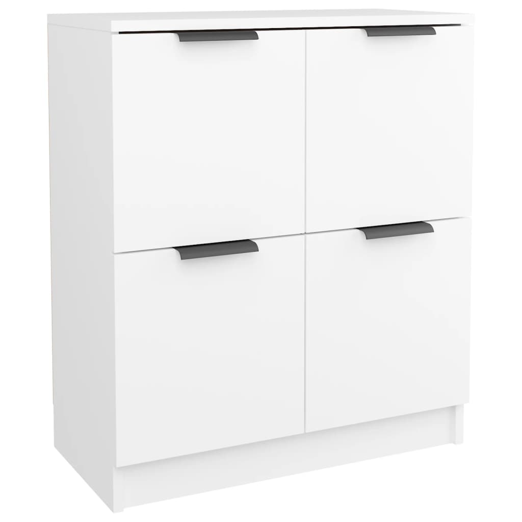 Dulap, alb, 60x30x70 cm, lemn prelucrat