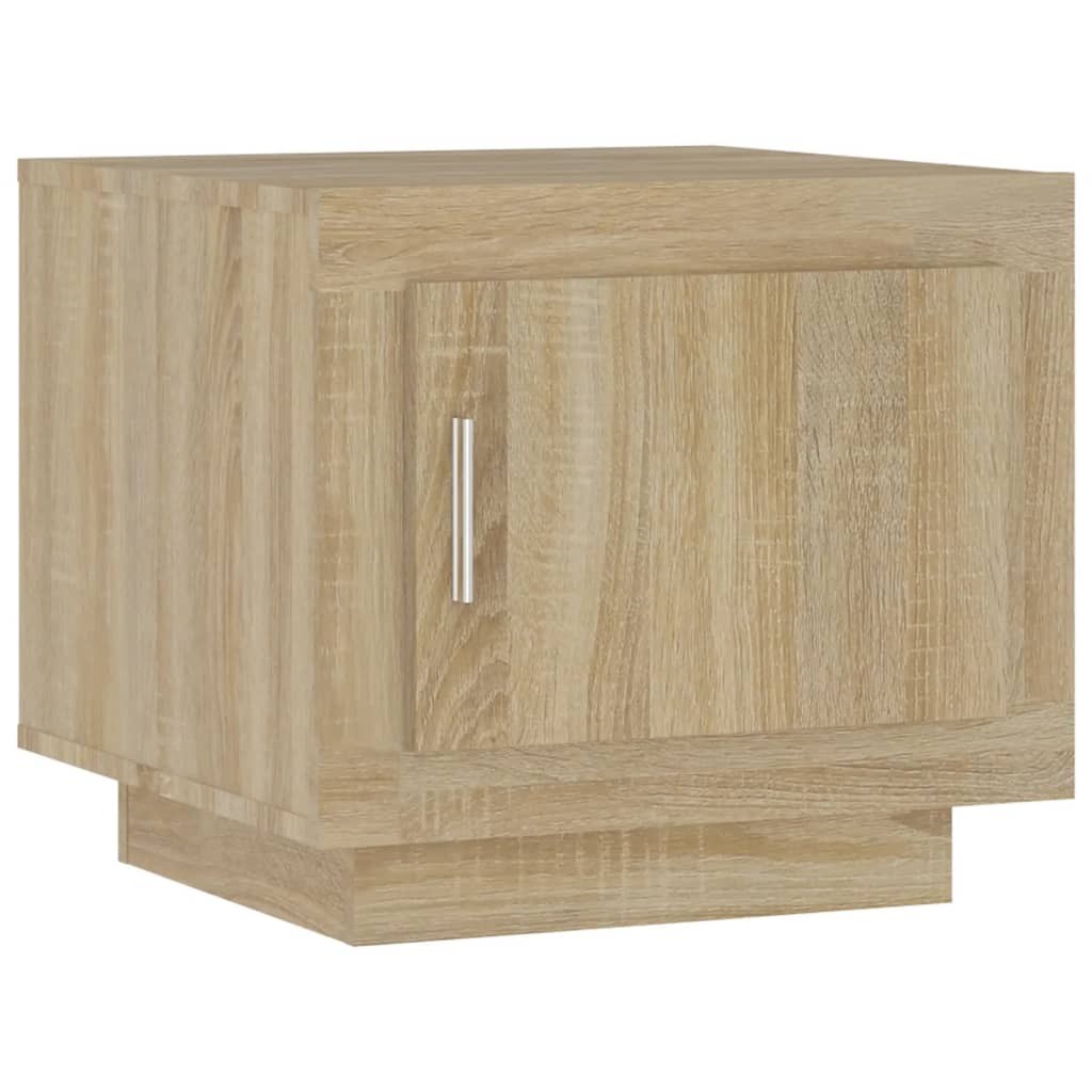 Coffee table, sonoma oak, 51x50x45 cm, composite wood