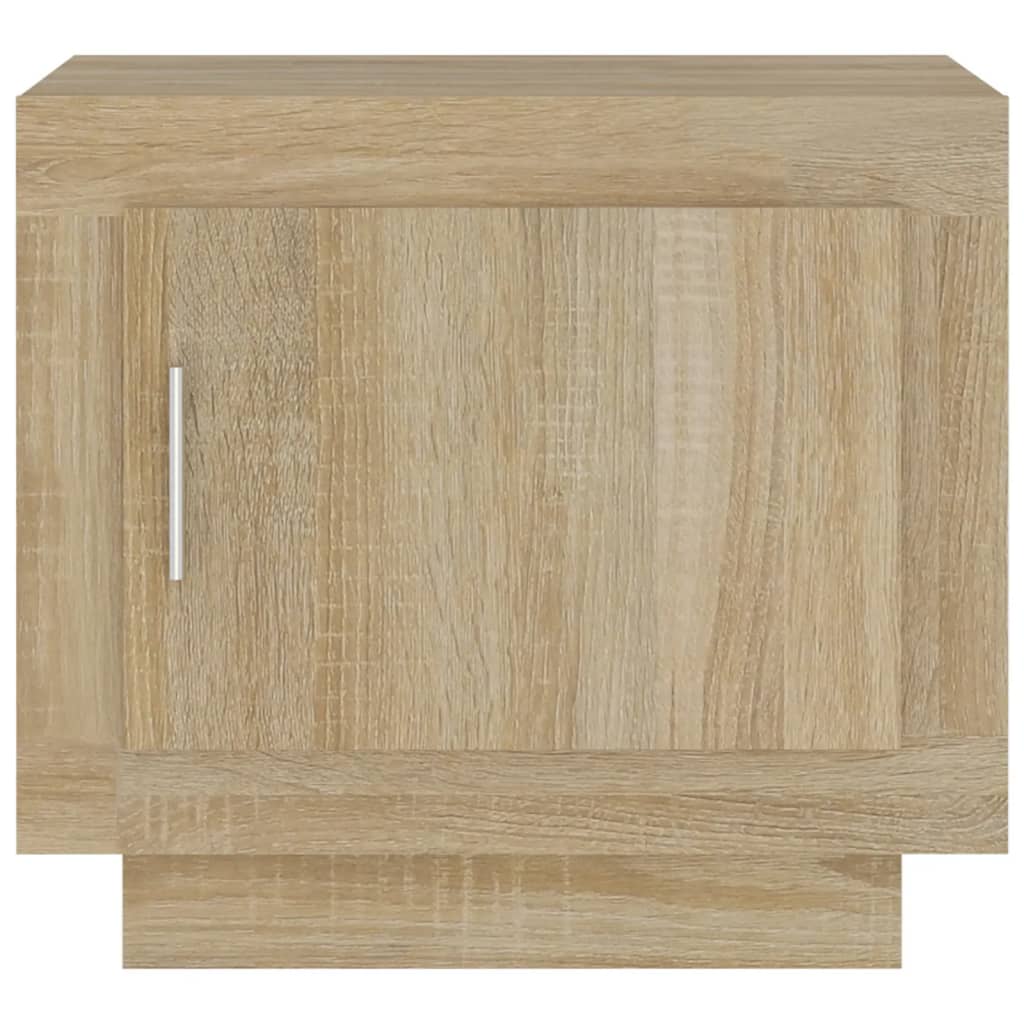 Coffee table, sonoma oak, 51x50x45 cm, composite wood