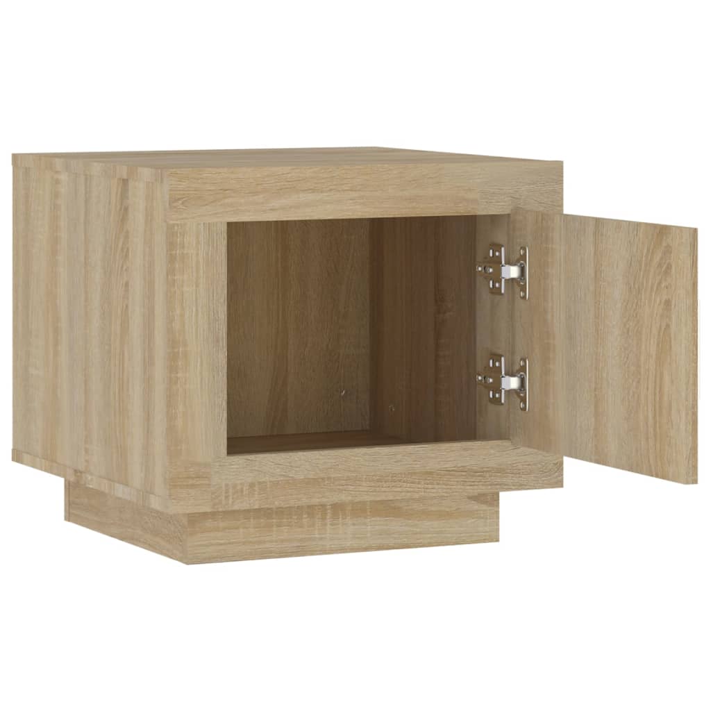 Coffee table, sonoma oak, 51x50x45 cm, composite wood