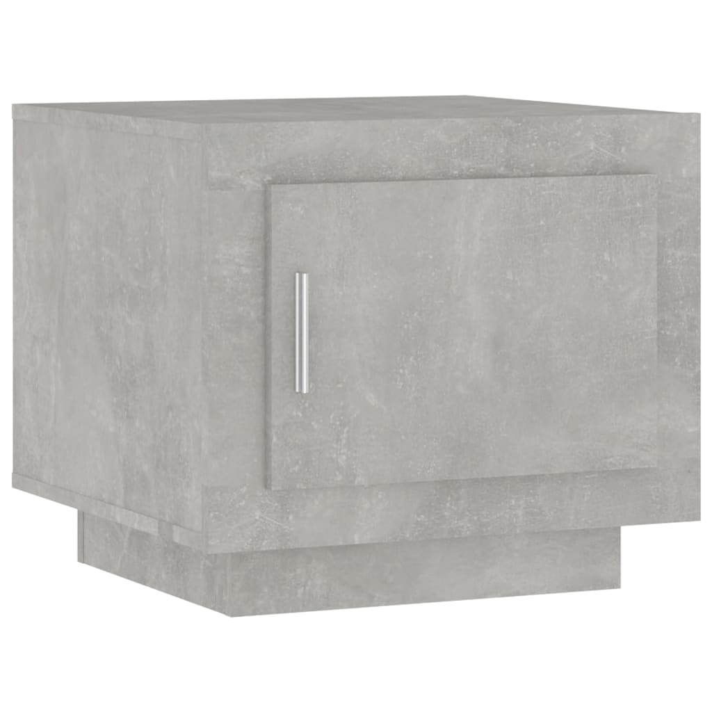 Coffee table, concrete grey, 51x50x45 cm, composite wood