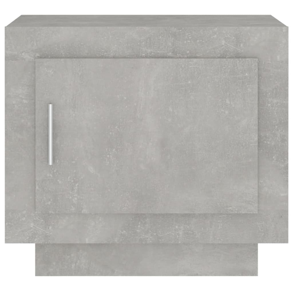 Coffee table, concrete grey, 51x50x45 cm, composite wood