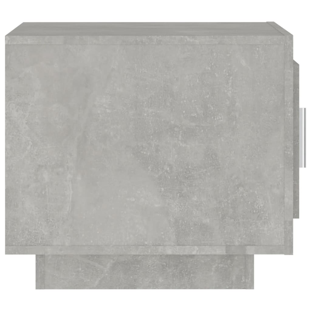 Coffee table, concrete grey, 51x50x45 cm, composite wood