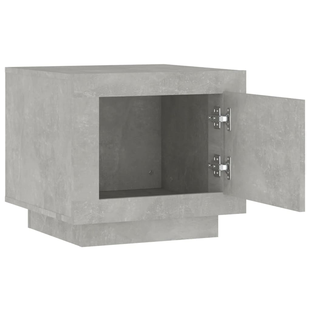 Coffee table, concrete grey, 51x50x45 cm, composite wood