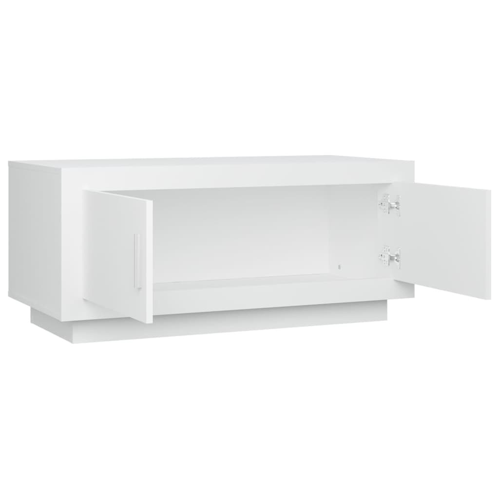 Coffee table, white, 102x50x45 cm, composite wood