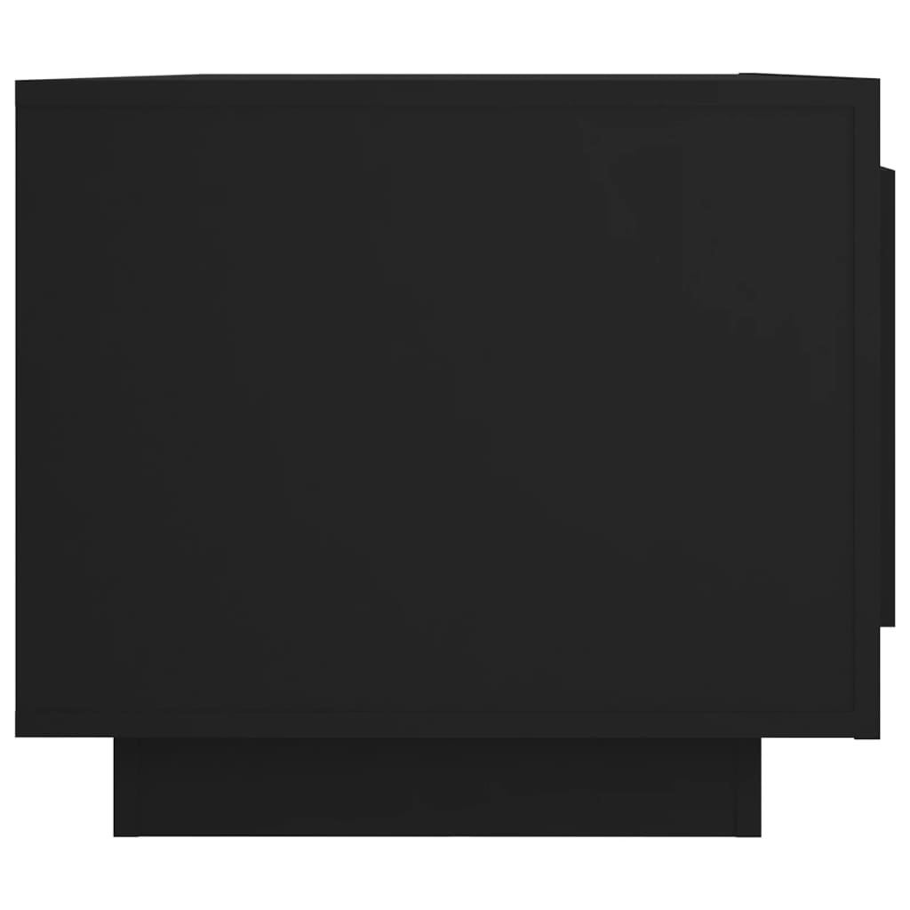 Coffee table, black, 102x50x45 cm, composite wood