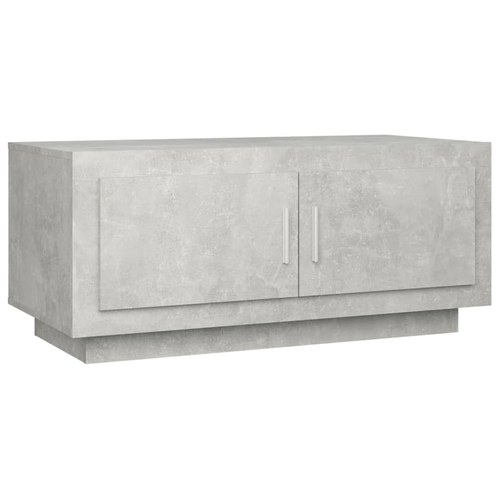 Coffee table, concrete grey, 102x50x45 cm, composite wood