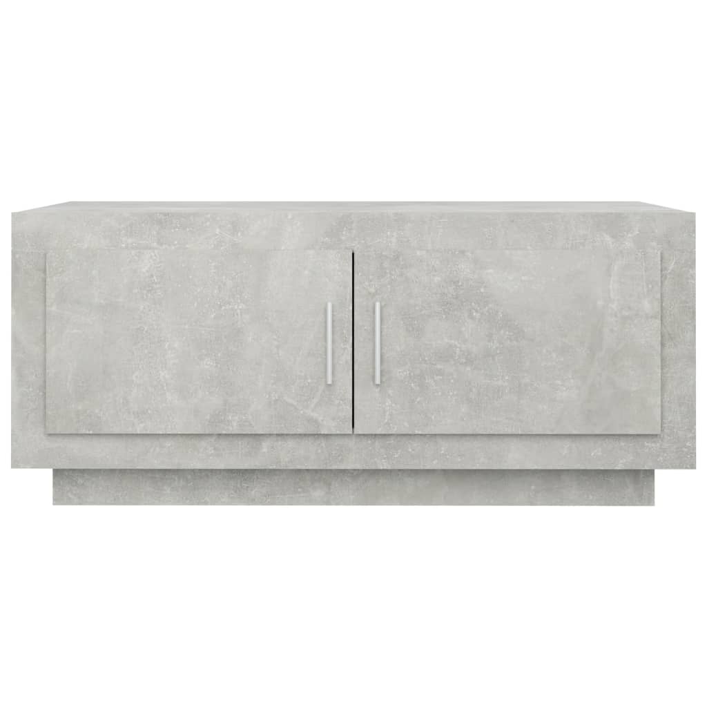 Coffee table, concrete grey, 102x50x45 cm, composite wood