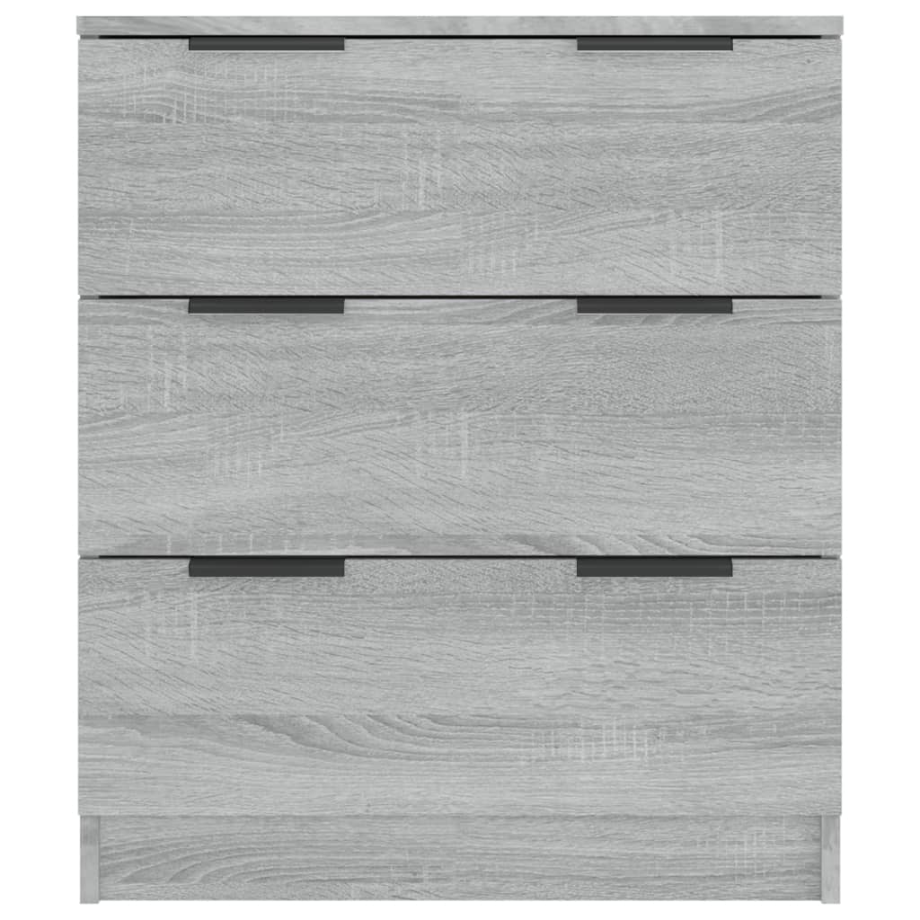 Dulap, sonoma gri, 60x30x70 cm, lemn prelucrat
