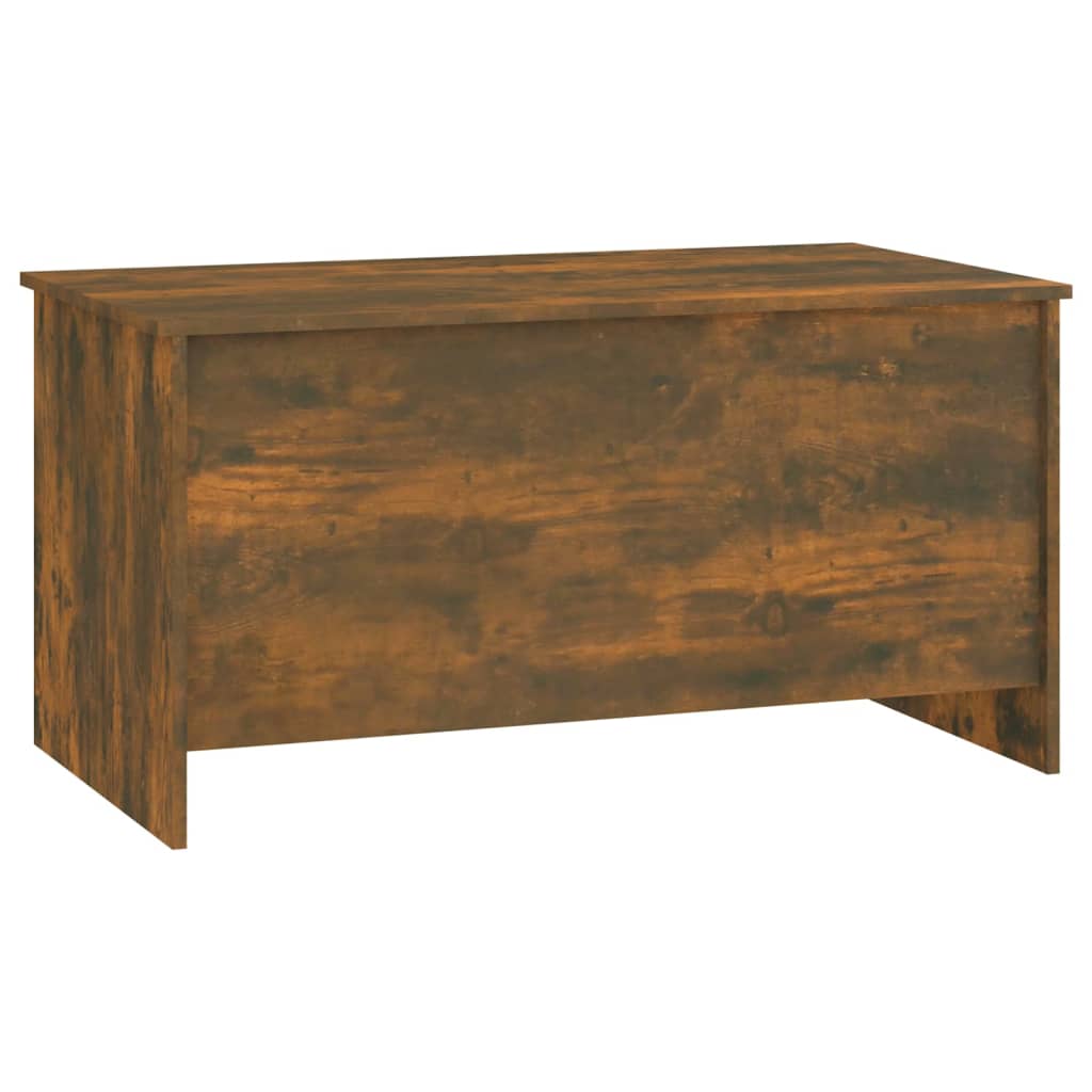 Măsuță de cafea stejar fumuriu 102x55,5x52,5 cm lemn prelucrat