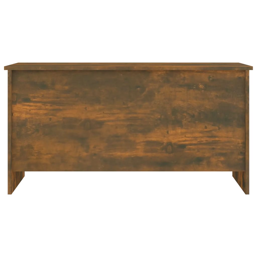 Măsuță de cafea stejar fumuriu 102x55,5x52,5 cm lemn prelucrat