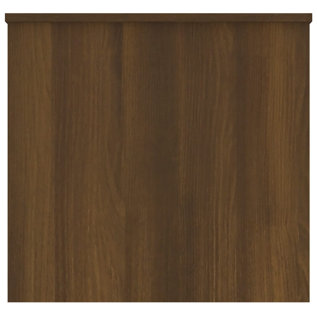 Coffee table, brown oak, 102x55.5x52.5 cm, processed wood