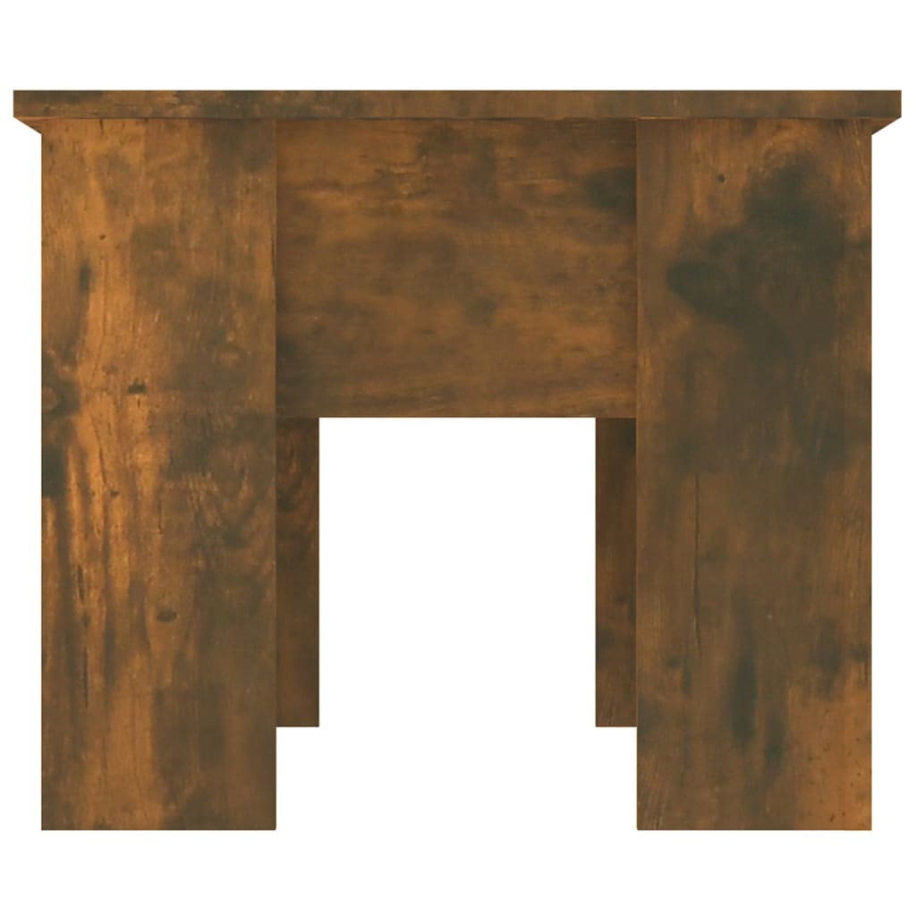 Coffee table, smoky oak, 79x49x41 cm, processed wood