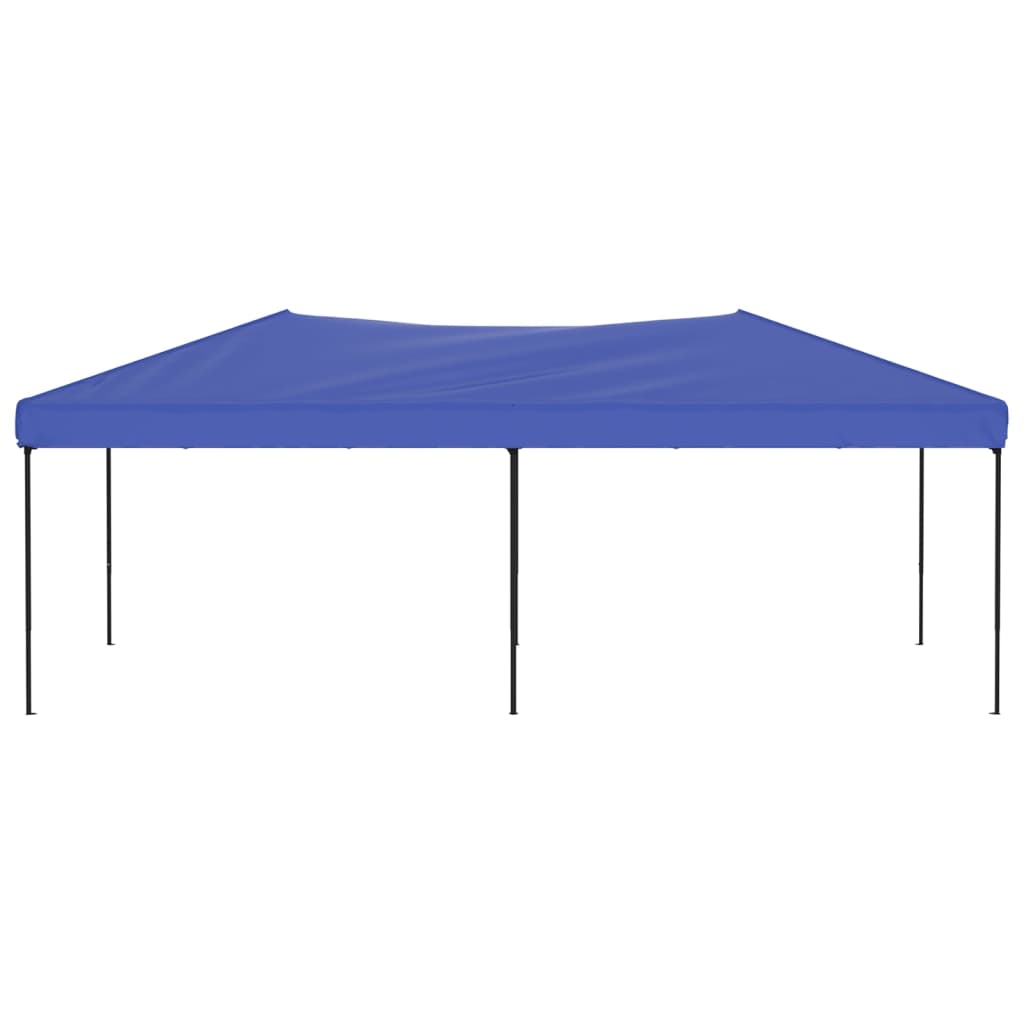 Cort pliabil pentru petreceri, albastru, 3x6 m