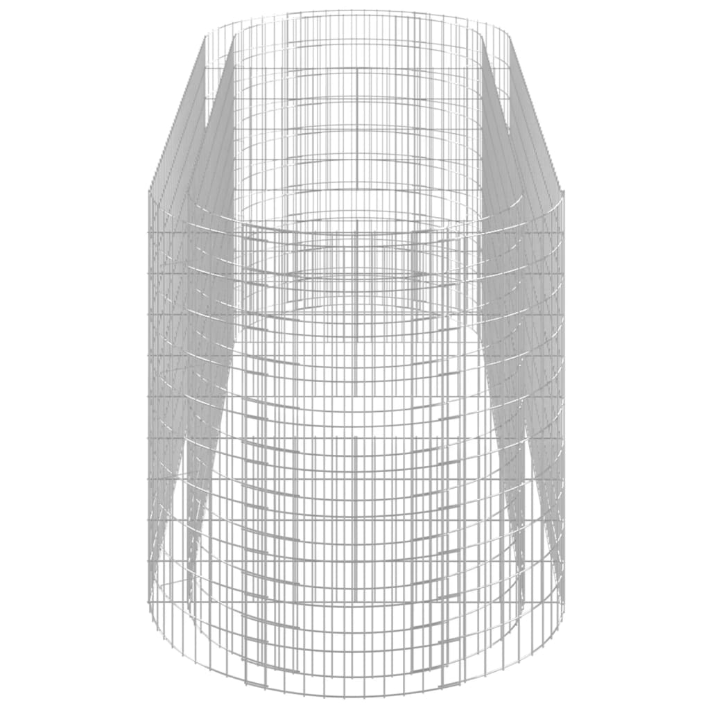 Strat înălțat gabion, 300x100x100 cm, fier galvanizat