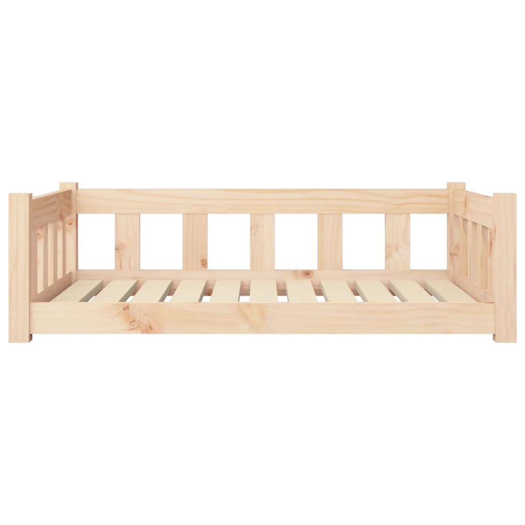 Dog bed, 95.5x65.5x28 cm, solid pine wood