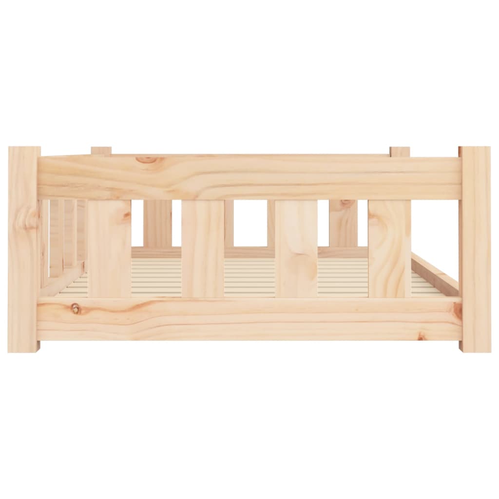 Dog bed, 95.5x65.5x28 cm, solid pine wood