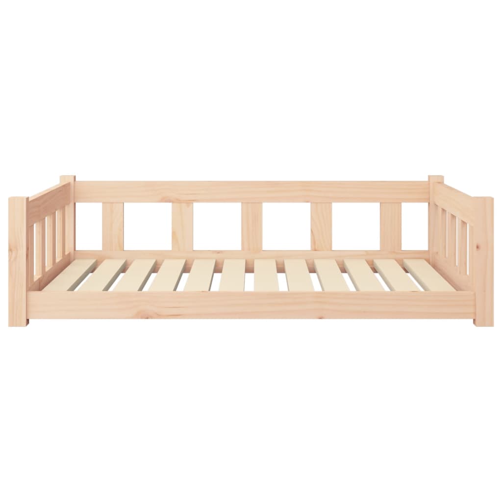 Dog bed, 105.5x75.5x28 cm, solid pine wood
