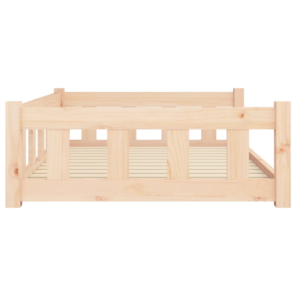 Dog bed, 105.5x75.5x28 cm, solid pine wood
