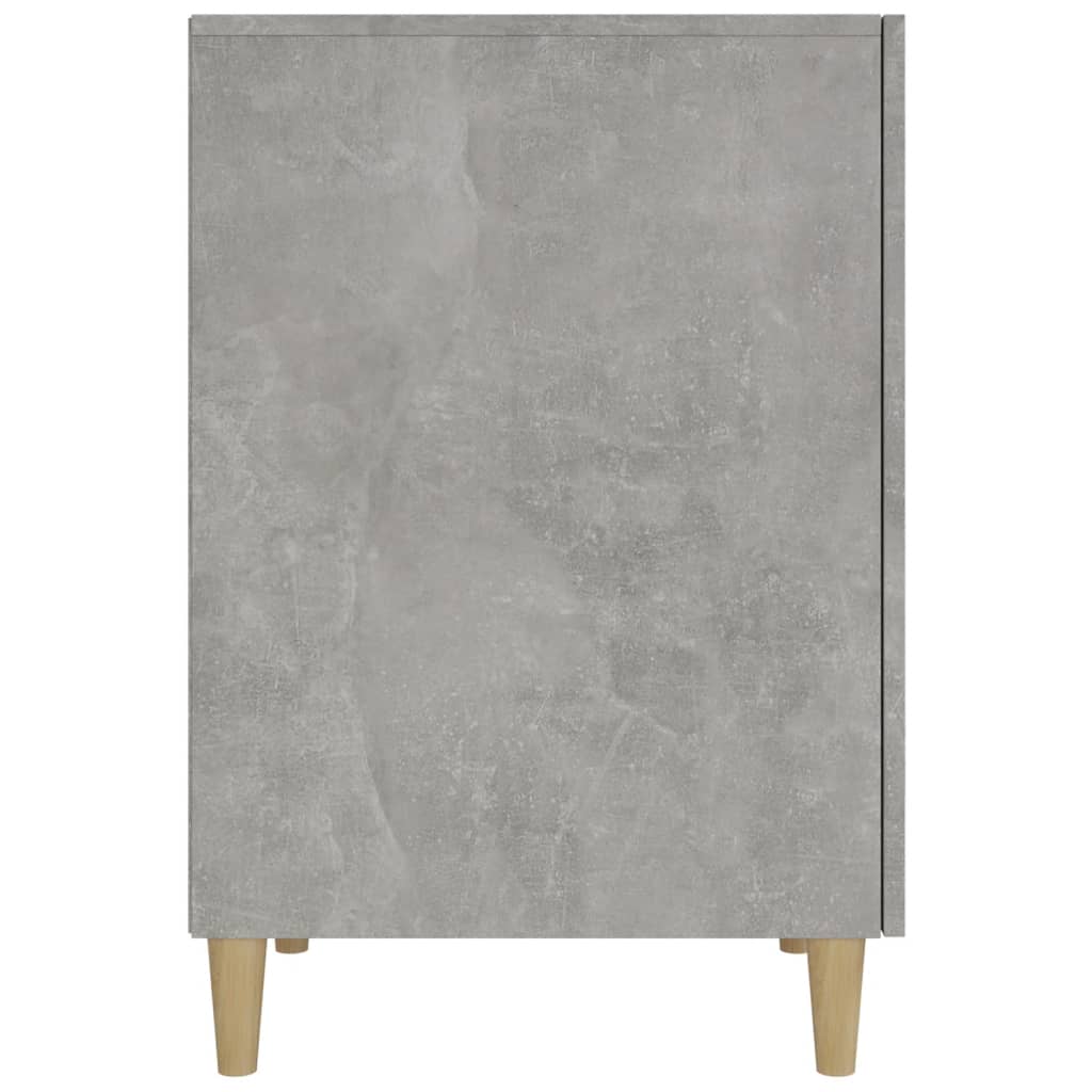 Desk, concrete gray, 140x50x75 cm, composite wood