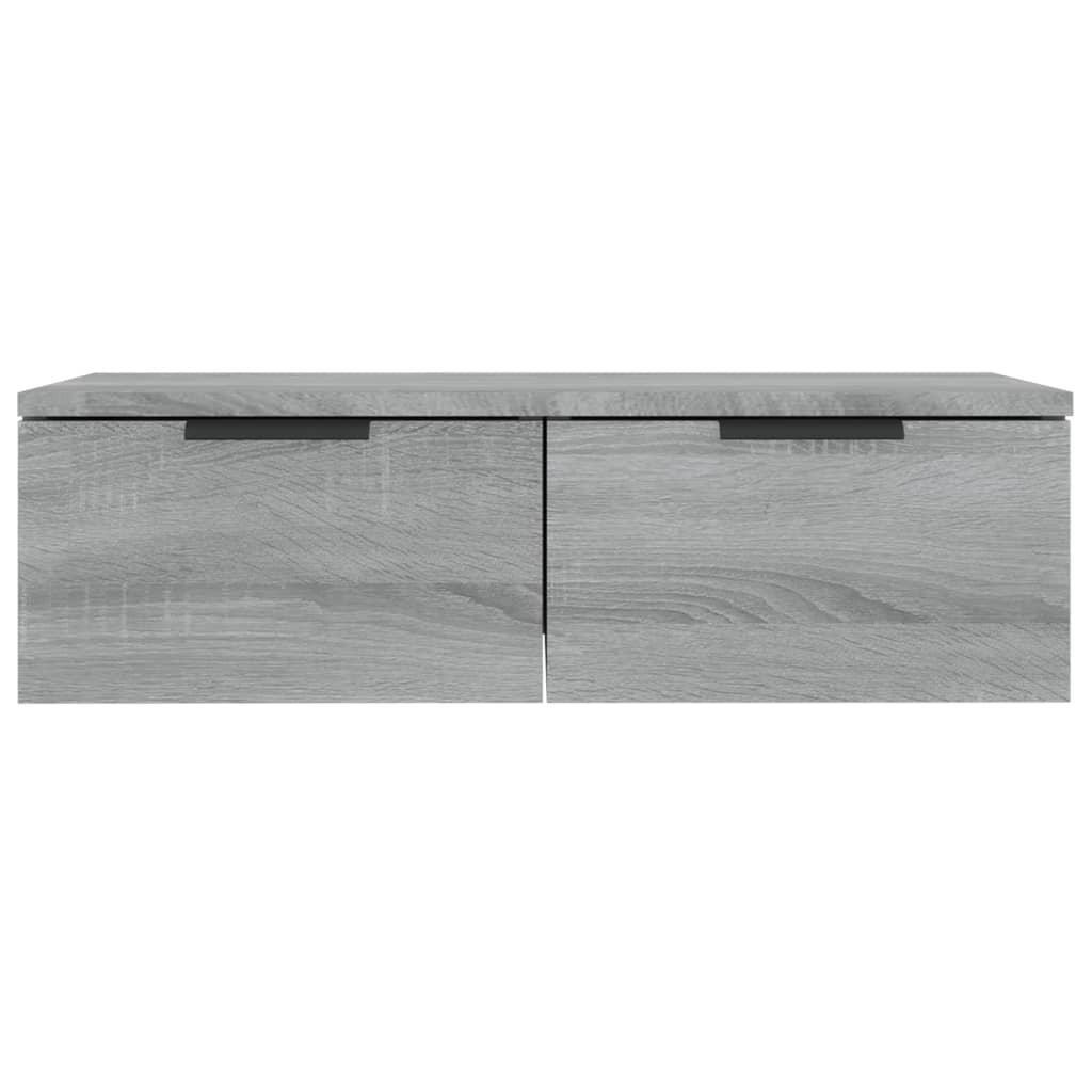 Wall cabinet, sonoma grey, 68x30x20 cm, composite wood