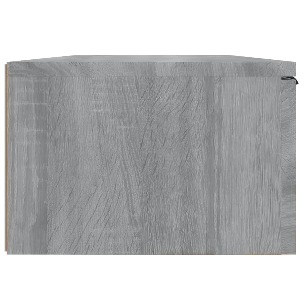 Wall cabinet, sonoma grey, 68x30x20 cm, composite wood