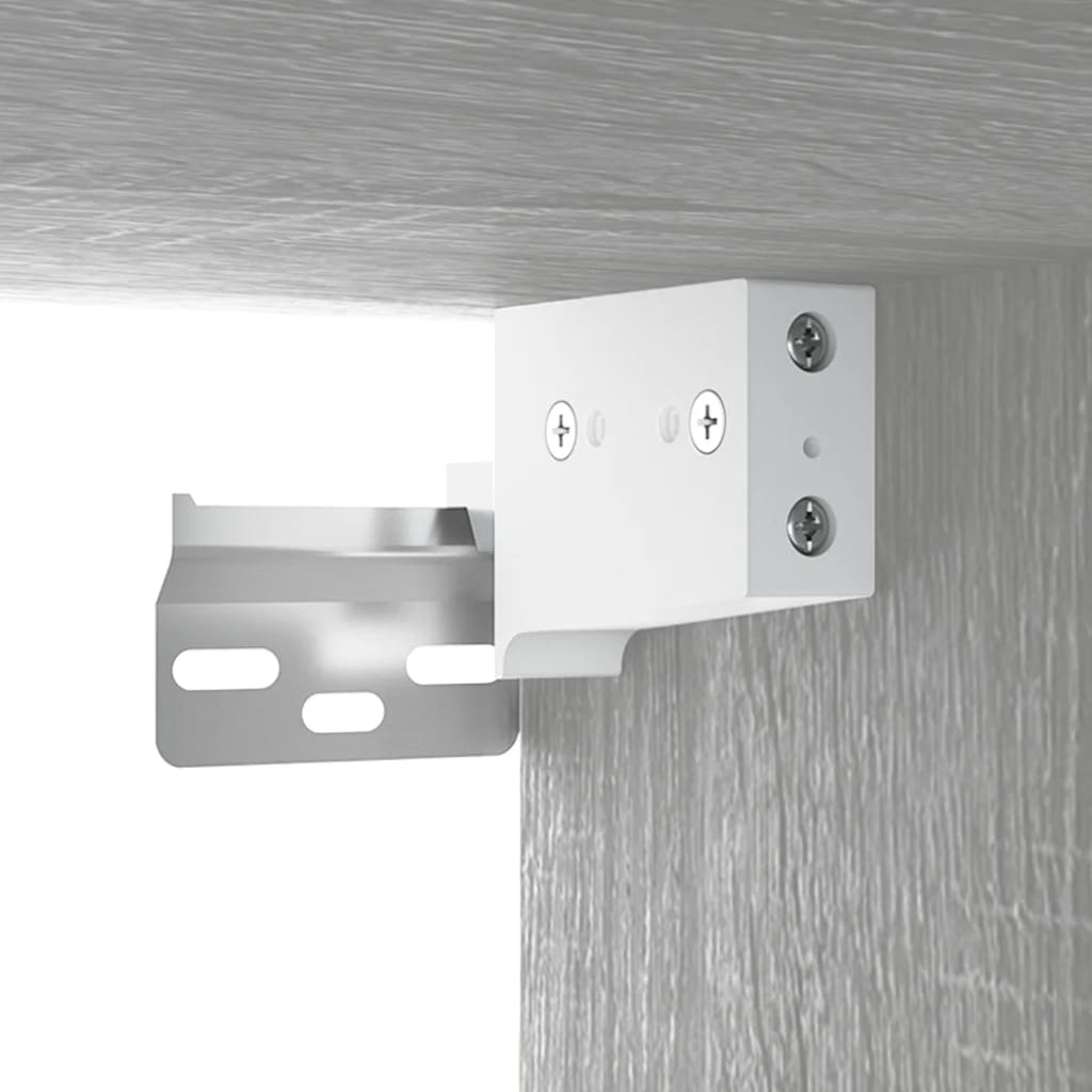 Wall cabinet, sonoma grey, 68x30x20 cm, composite wood