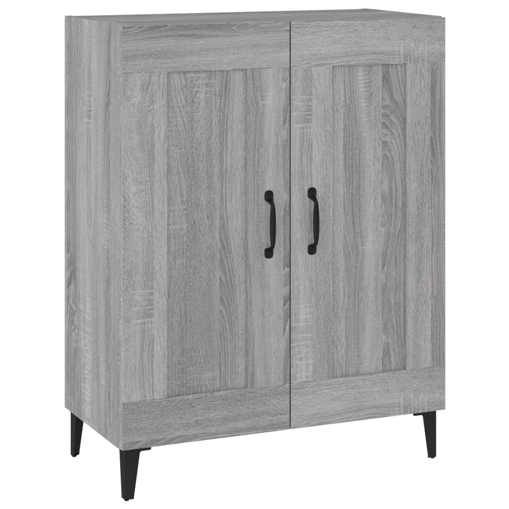 Dulap, gri sonoma, 69,5x34x90 cm, lemn compozit