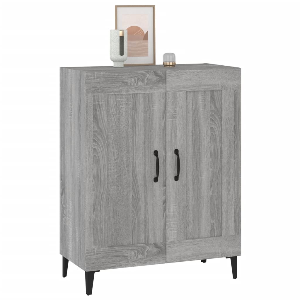 Dulap, gri sonoma, 69,5x34x90 cm, lemn compozit