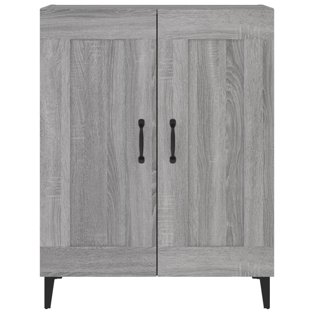 Dulap, gri sonoma, 69,5x34x90 cm, lemn compozit