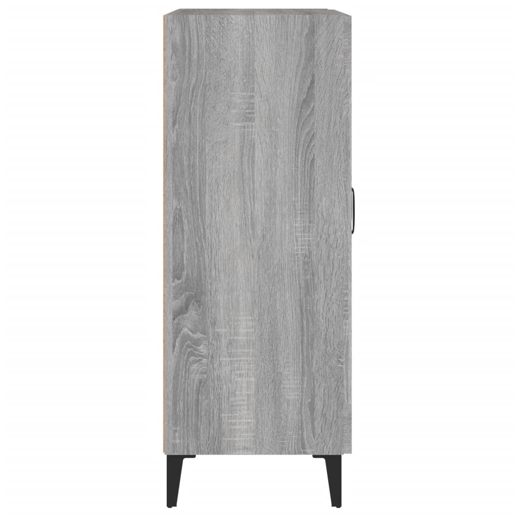 Dulap, gri sonoma, 69,5x34x90 cm, lemn compozit