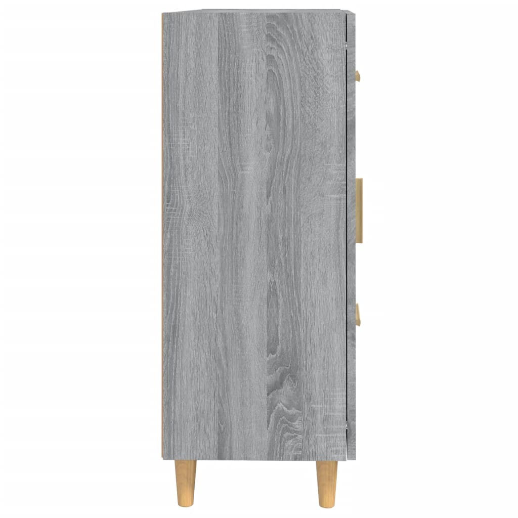 Dulap, gri sonoma, 69,5x34x90 cm, lemn compozit