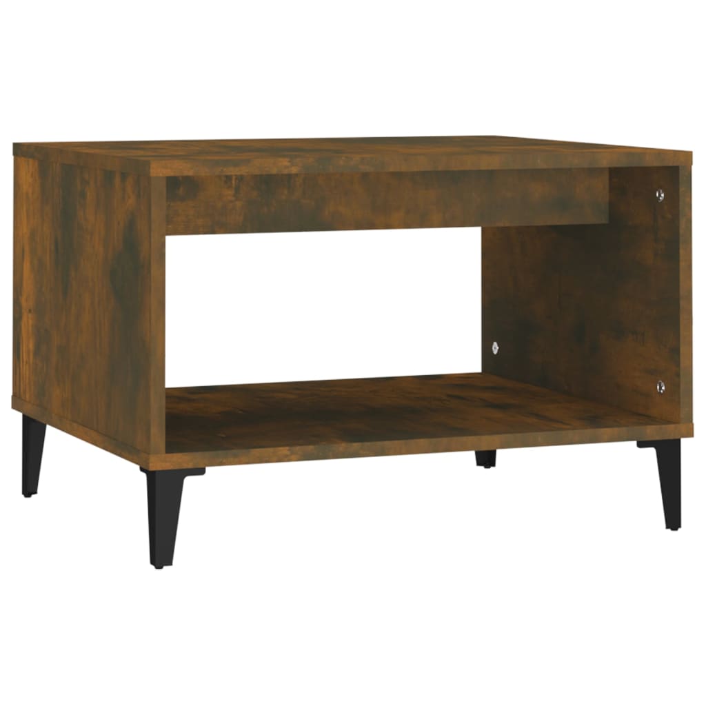 Coffee table, smoky oak, 60x50x40 cm, composite wood