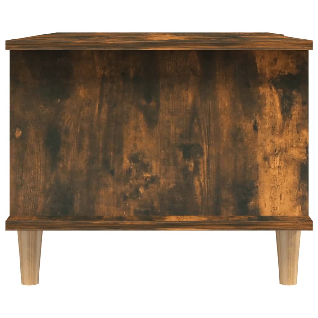 Coffee table, smoky oak, 90x50x40 cm, processed wood