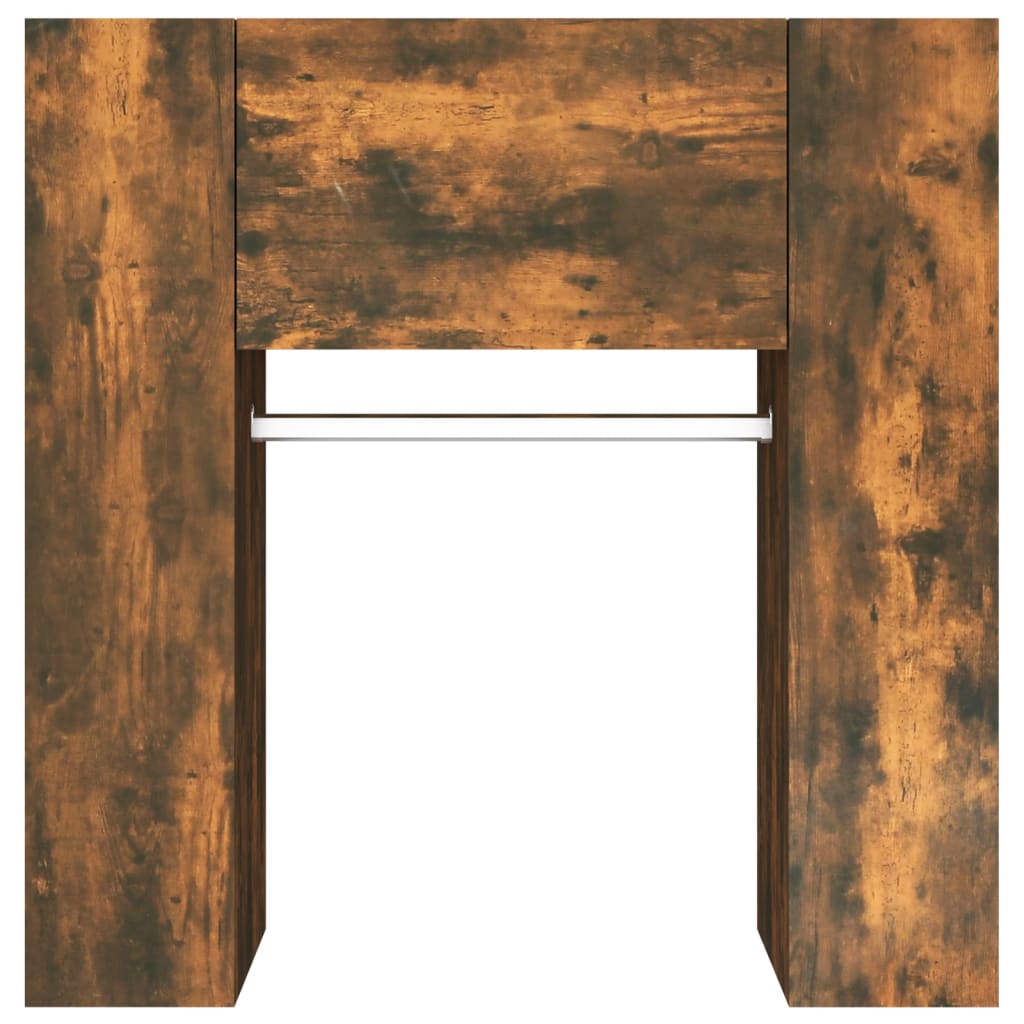 Hallway cabinets, 2 pcs., smoked oak, processed wood