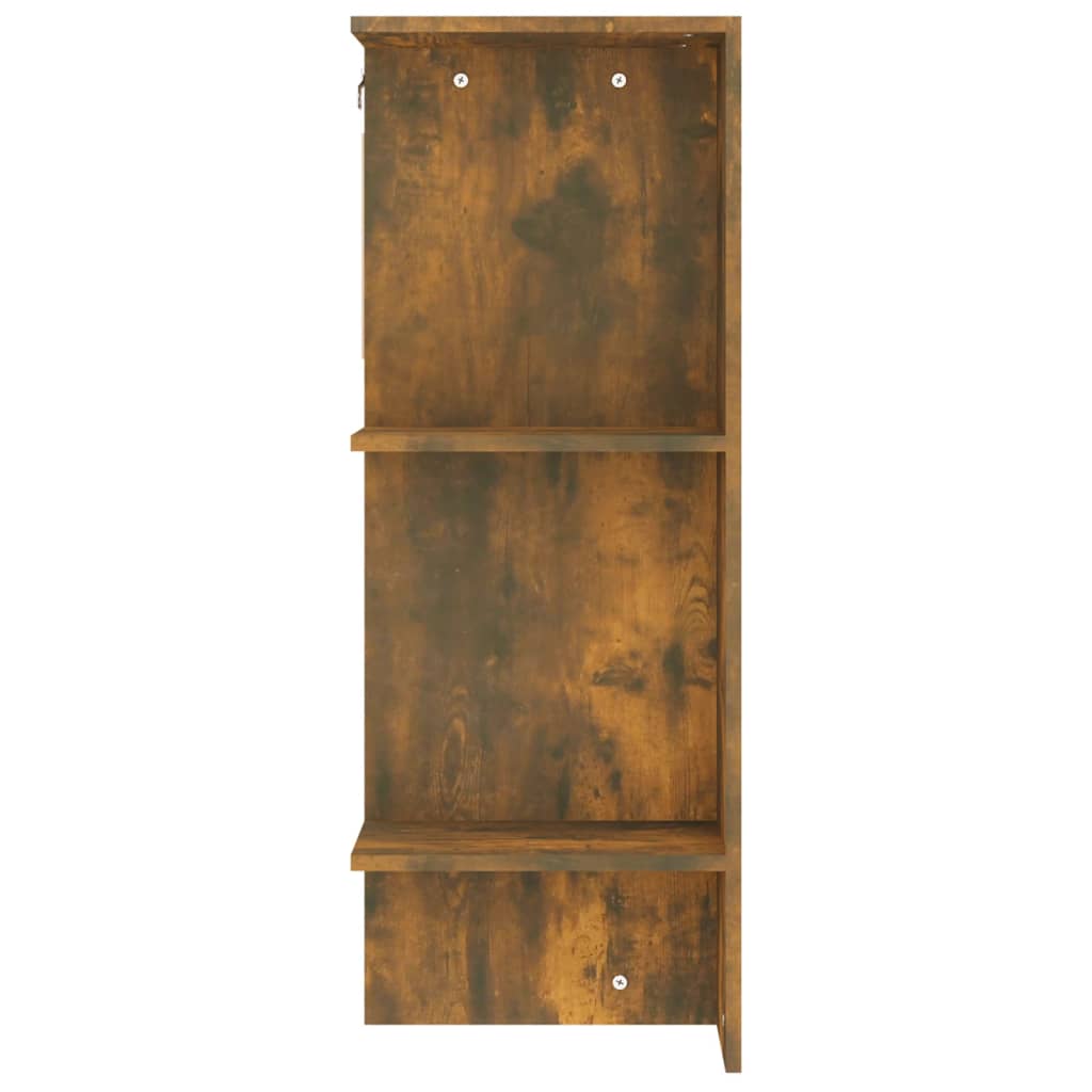 Hallway cabinets, 2 pcs., smoked oak, processed wood