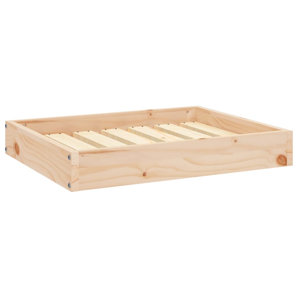 Dog bed, 61.5x49x9 cm, solid pine wood