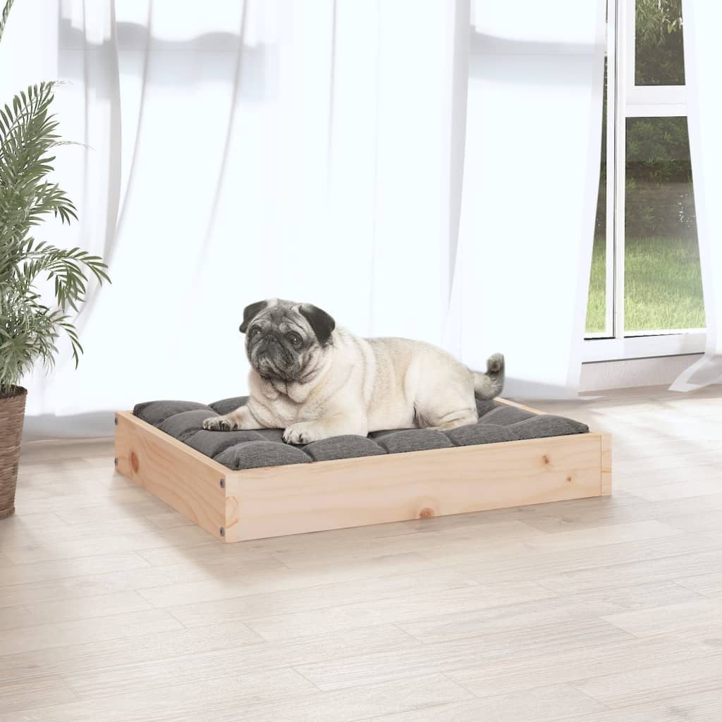 Dog bed, 61.5x49x9 cm, solid pine wood