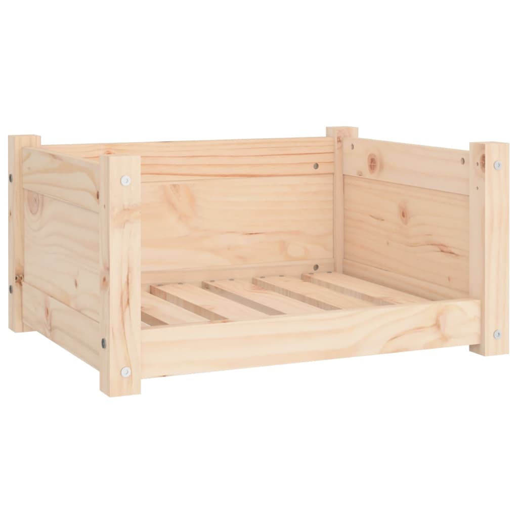 Dog bed, 55.5x45.5x28 cm, solid pine wood
