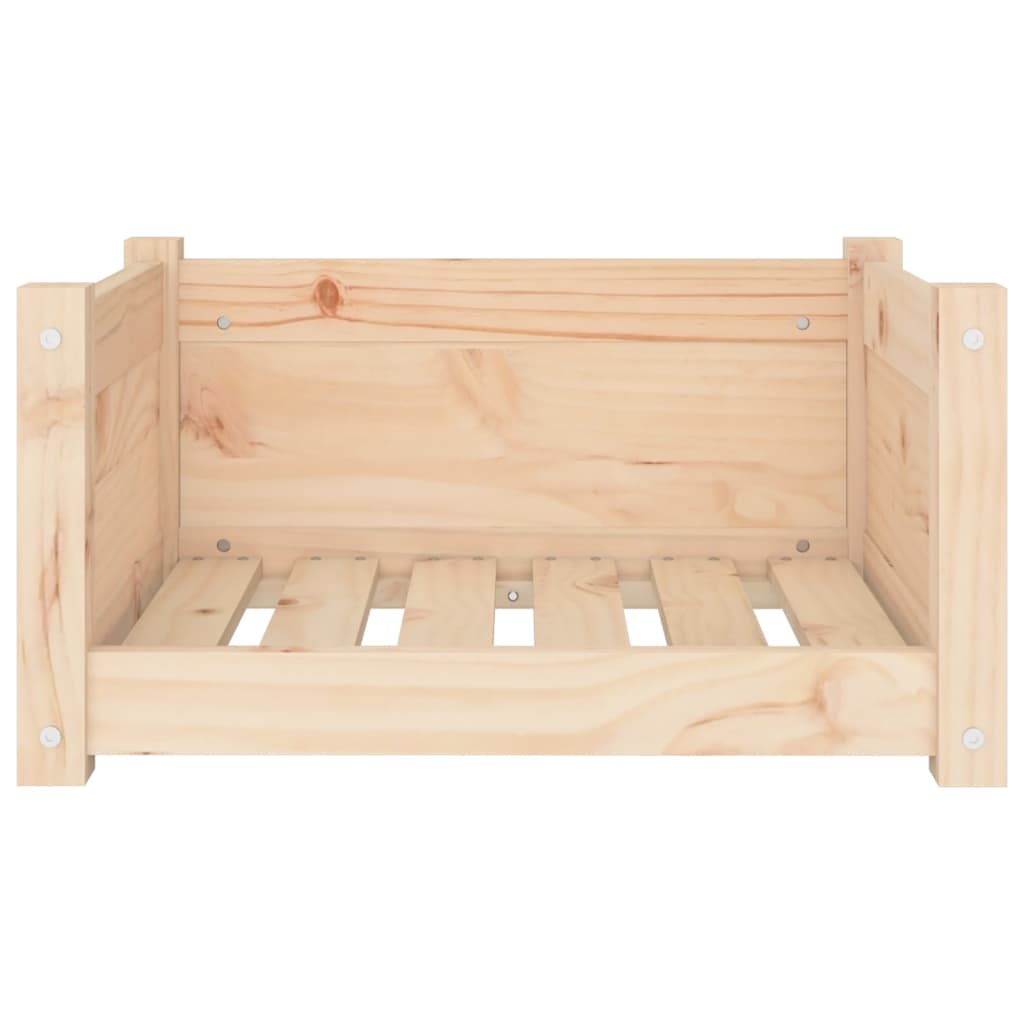 Dog bed, 55.5x45.5x28 cm, solid pine wood