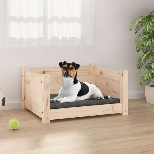Dog bed, 55.5x45.5x28 cm, solid pine wood