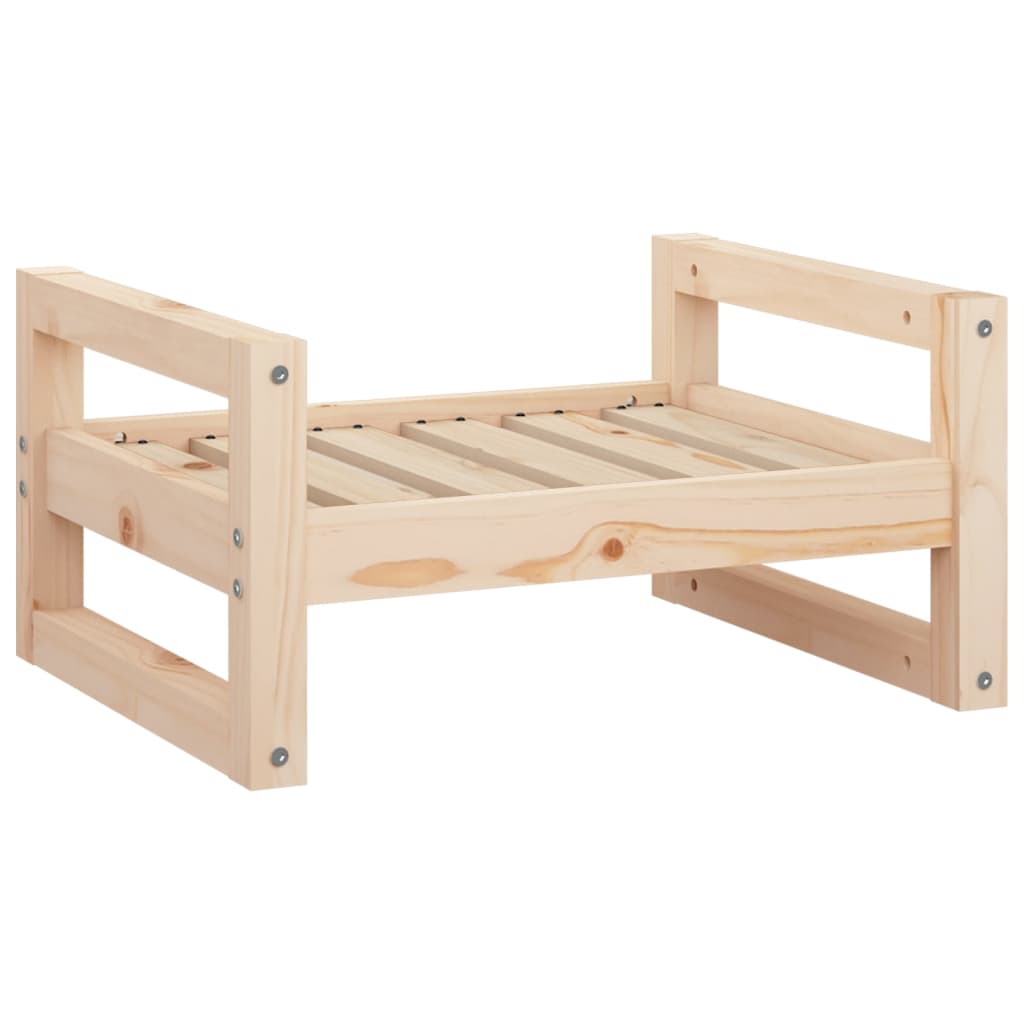 Dog bed, 55.5x45.5x28 cm, solid pine wood