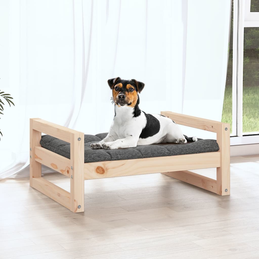 Dog bed, 55.5x45.5x28 cm, solid pine wood