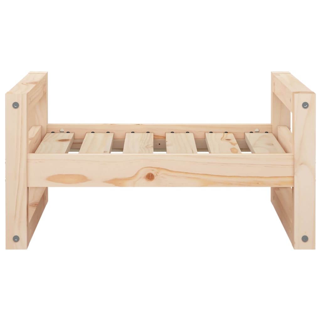 Dog bed, 55.5x45.5x28 cm, solid pine wood