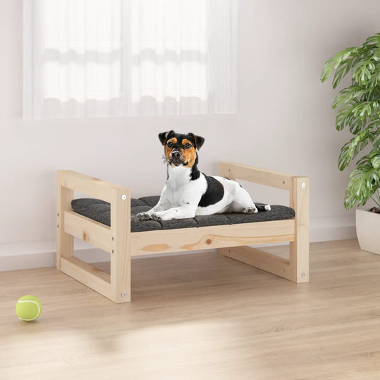 Dog bed, 55.5x45.5x28 cm, solid pine wood