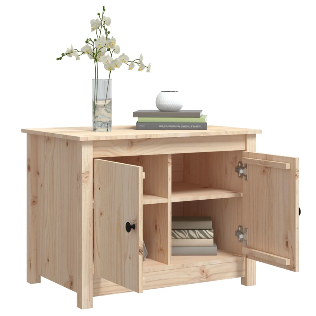 Coffee table, 71x49x55 cm, solid pine wood