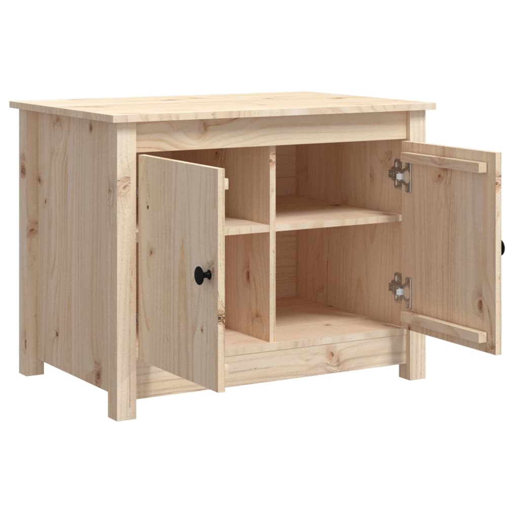Coffee table, 71x49x55 cm, solid pine wood