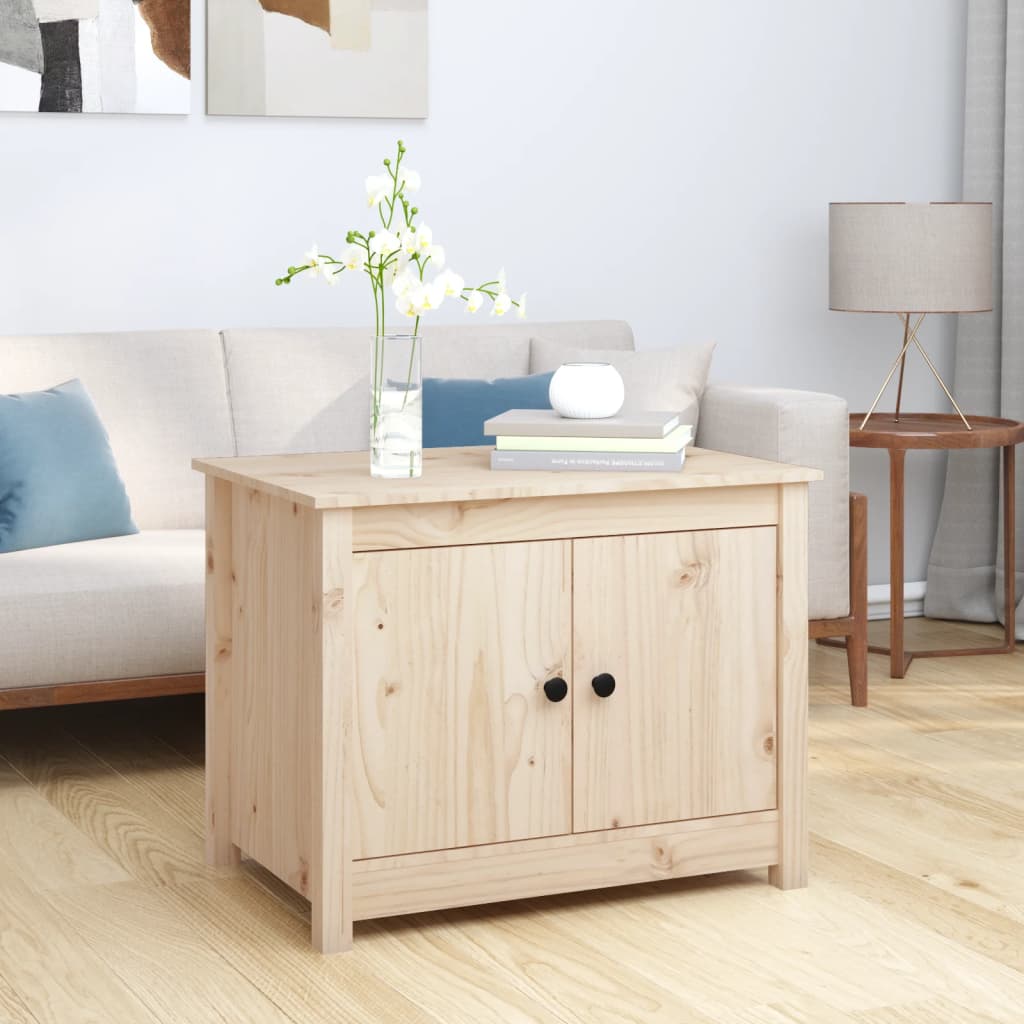 Coffee table, 71x49x55 cm, solid pine wood