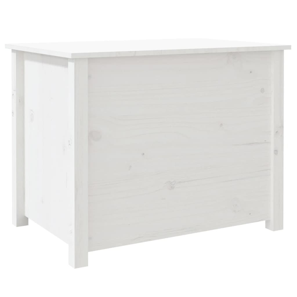 Coffee table, white, 71x49x55 cm, solid pine wood