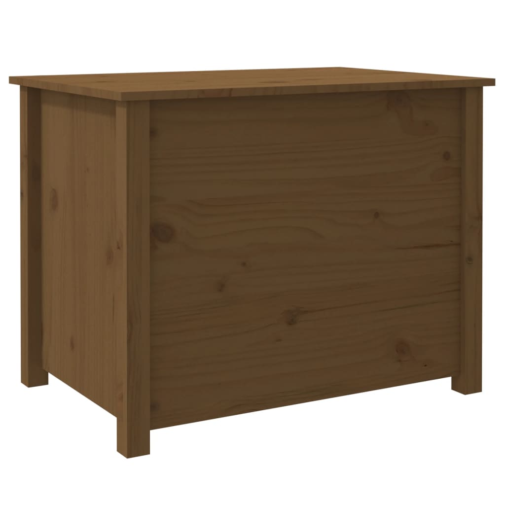 Coffee table, honey brown, 71x49x55 cm, solid pine wood